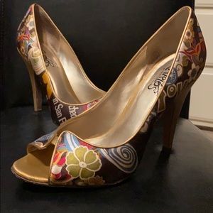 Carlos Santana Pounce Brown Retro Heels